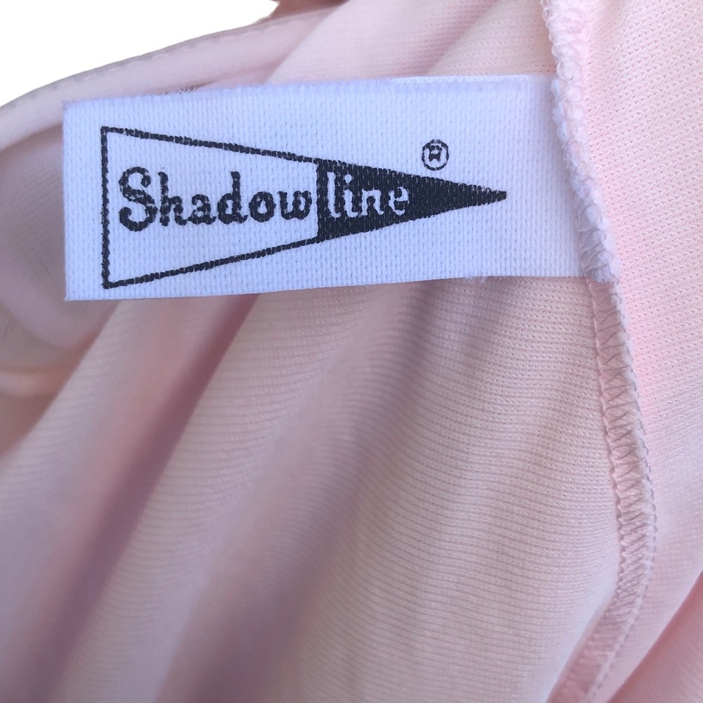 Shadowline Pink Sheer Nylon Nightie size Small - Picture 7 of 10
